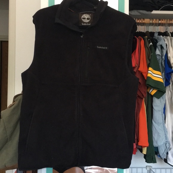 Black Fleece Vest | Poshmark